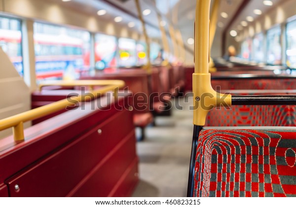 London Bus Interior Stock Photo Edit Now 460823215