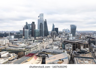 London, Central London, United Kingdom. The View Of London Skyline 06/01/2020