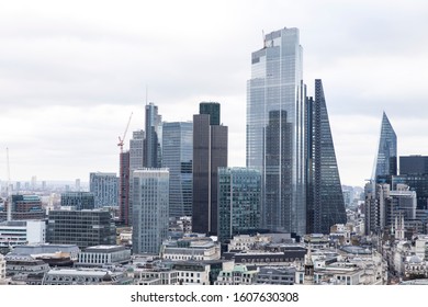 London, Central London, United Kingdom. The View Of London Skyline 06/01/2020