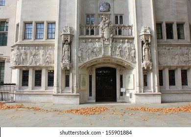 London - CIRCA OCTOBER  2011: Middlesex Guildhall. Building Of Judicial Committee Of The Privy Council. The Judicial Committee Of The Privy Council Is One Of The Highest Courts In The United Kingdom