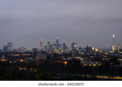 London, City Skyline From Parliament Hill