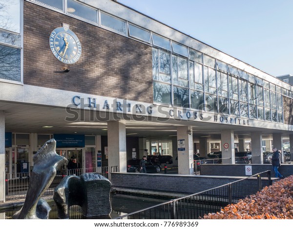 London December 2017 Exterior Charing Cross Stock Photo