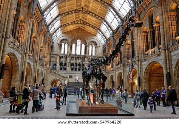 London England 21november2016 Natural History Museum