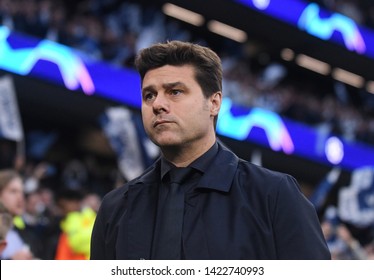 LONDON, ENGLAND - APRIL 30, 2019: Tottenham manager Mauricio Pochettino pictured prior to the first leg of the 2018/19 UEFA Champions League Semi-finals game between Tottenham Hotspur and Ajax.