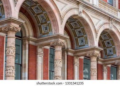 London, England - Feb 2019. View Of The Henry Cole Wing At The Victoria & Albert Museum, South Kensington, London.