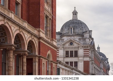 London, England - Feb 2019. View Of The Henry Cole Wing At The Victoria & Albert Museum, South Kensington, London.