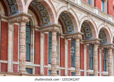 London, England - Feb 2019. View Of The Henry Cole Wing At The Victoria & Albert Museum, South Kensington, London.