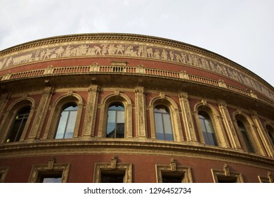 London, England - January 18 2019: Royal Albert Hall Exterior