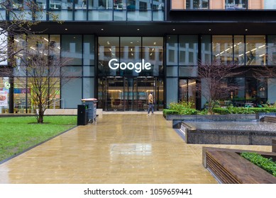 https www shutterstock com image photo london england january 2018 google headquarters 1059659441