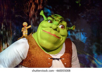 London England July 22 2016 Shrek Stock Photo Edit Now 460055008