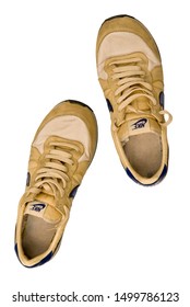 London, England - July 28, 2007: Pair Of Nike Equator Running Shoes, Made By Nike Inc In The USA Since 1964.