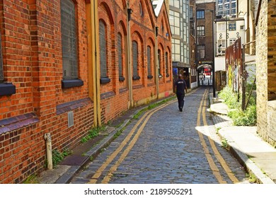 London; England - June 25 2022 : The Whitechapel District