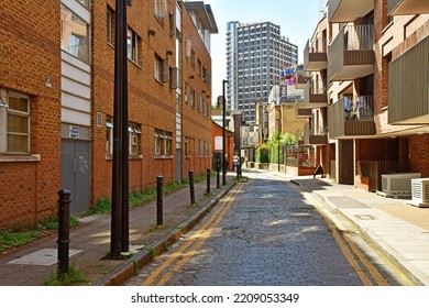 London; England - June 25 2022 : The Whitechapel District