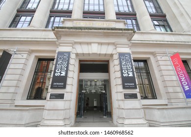 LONDON ENGLAND - JUNE 3, 2019: Science Museum London UK