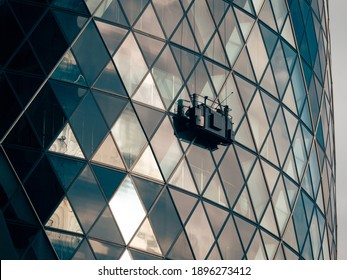 London, England, November 11th 2020: The Gherkin Building In London, UK