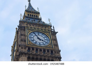 London, England - November 2015: The Magnificent of Elizabeth Tower