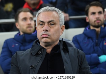 LONDON, ENGLAND - NOVEMBER 26, 2019: Tottenham Manager Jose Mourinho Pictured During The 2019/20 UEFA Champions League Group B Game Between Tottenham Hotspur FC And Olympiacos FC.