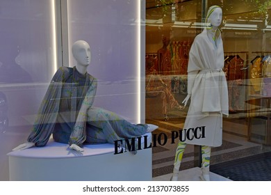 London; England - October 21 2021 : The Sloane Street Emilio Pucci