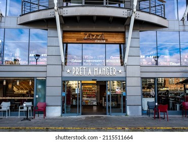 London England UK, 29 January 2022, Pret A Manger Retail Food Restaurant Chain Bankside Southwark London