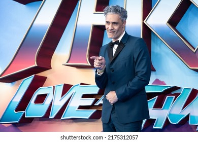 London, England, UK - July 5, 2022: Taika Waititi attends the UK Gala Screening of Marvel Studios' Thor: Love and Thunder at Odeon Luxe Leicester Square. Credit: Loredana Sangiuliano