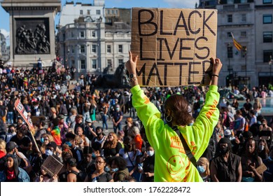 London, England / UK - June 20th 2010: Black Lives Matter Protest