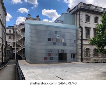 London, England / UK - June 22 2019: Maggie's Centre At St Bart's Hospital By Steven Holl Architects