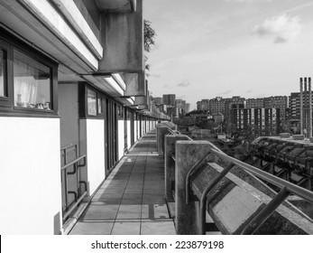 LONDON, ENGLAND, UK - MARCH 07, 2008: The Alexandra Road Estate Designed In 1968 By Neave Brown Applies The Terraced House Model To High-density Public Housing