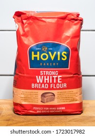 London, England UK. May 5th 2020: Hovis Bakery Strong White Bread Flour And Packaging. For Home Baking Of Bread. 