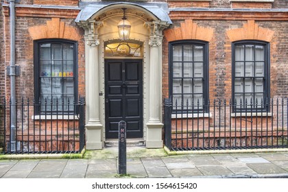 London, England, Uk, November, 17th, 2019. A Photo Of A House In Shoreditch East London