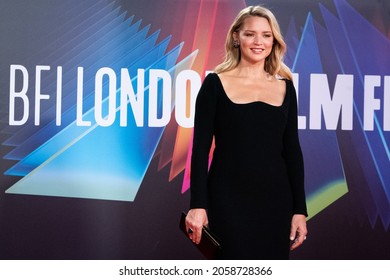 London, England, UK - October 16, 2021: Virginie Efira attends the “Benedetta” UK Premiere, 65th BFI London Film Festival at The Royal Festival Hall. Credit: Loredana Sangiuliano