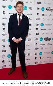 London, England, UK - October 27, 2021: Luke Cutforth attends the 29th Raindance Film Festival Opening Night Gala screening of "Best Sellers".