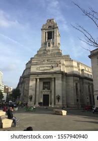 London, England / United Kingdom - October 31, 2019: United Grand Lodge Of England