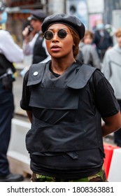 London, England/uk - August 30th 2020: Sasha Johnson Black Live Matter Activist And Organiser Of Million People March In London