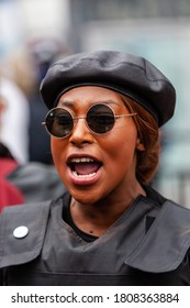 London, England/uk - August 30th 2020: Sasha Johnson Black Live Matter Activist And Organiser Of Million People March In London