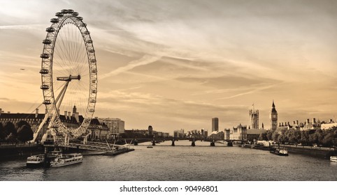 London Eye Big Ben Hd Stock Images Shutterstock