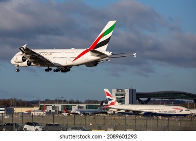 London Gatwick Airport West Sussex UK December 2021