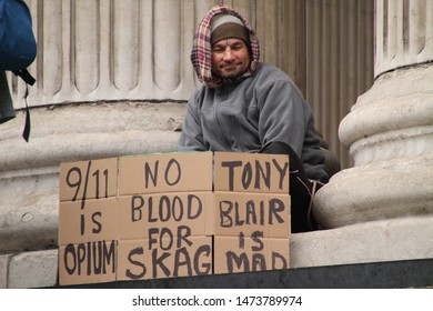 LONDON, GREAT BRITAIN - November 11 2011: Occupy London Movement