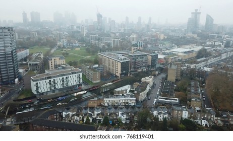 London Hackney Islington Arial View