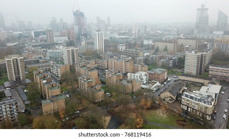 London Hackney Islington Arial View