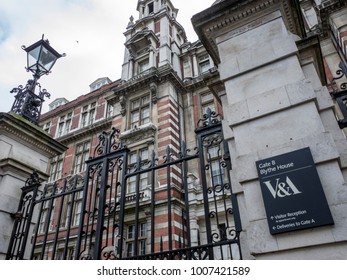 LONDON- JANUARY, 2018: Blythe House Archive In Hammersmith, West London. The V&A Museum, Science Museum And British Museum's Archive, Study And Research Centre. 