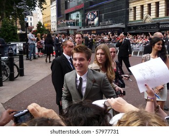 LONDON - JULY 1: Xavier Samuel At Twilight Eclipse Premiere July 1st, 2010 In Leicester Square London, England.