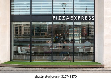 LONDON - JUNE 18, 2015: Pizza Express Restaurant.