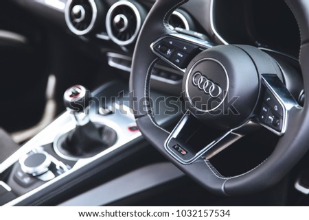 London June 26 2015 Audi Tt Stock Photo Edit Now