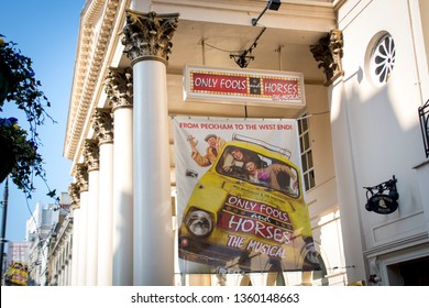 LONDON- MARCH, 2019: Only Fools & Horses The Musical at the Theatre Royal Haymarket- an adaption of the long running TV sitcom