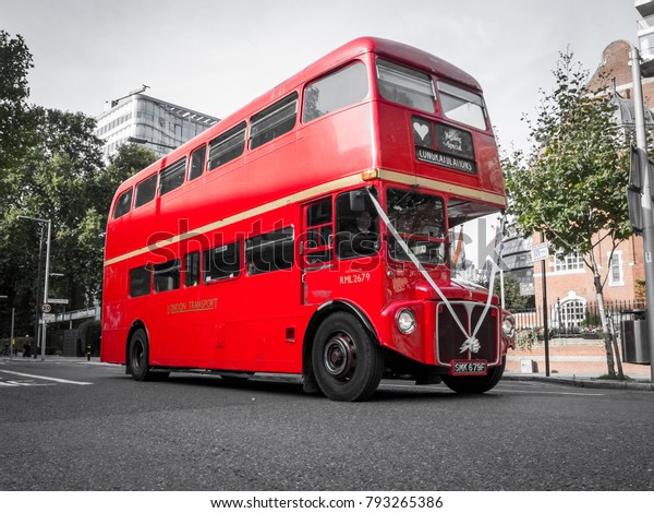 London October 6 2017 Dedicated Routemaster Stock Photo Edit Now