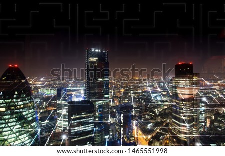 Similar – Foto Bild Sydney City Skyline dunkel