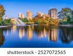 London, Ontario, Canada Skyline at twilight.