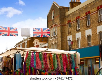 London Portobello Road Market Vintage In UK England