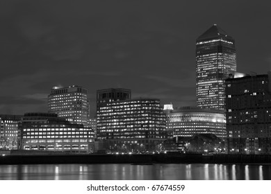 London Sky Line Night Time