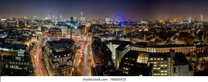 London Skyline At Night